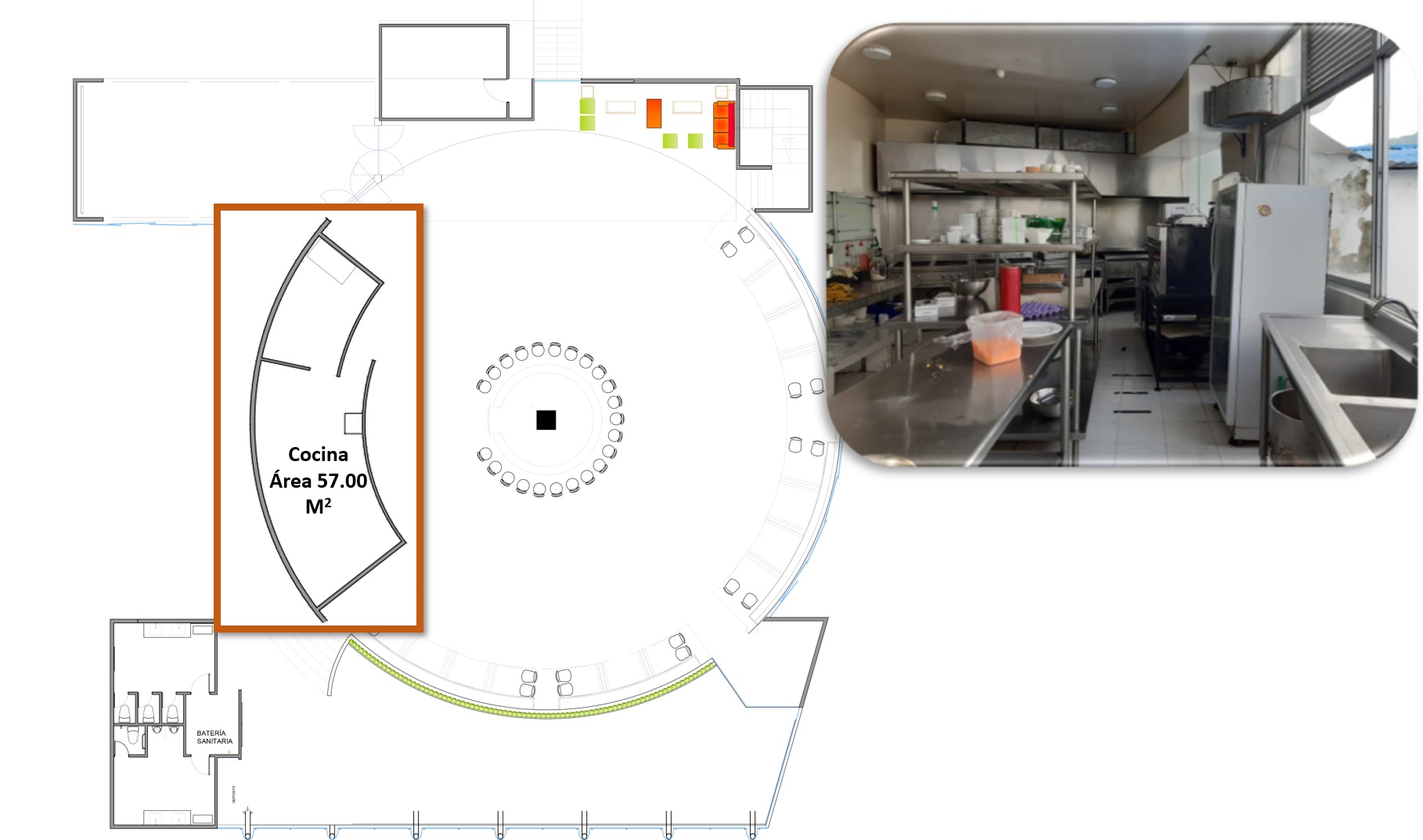 Cod: 18 LOCAL COMERCIAL EN EL CENTRO DE LA CIUDAD - PISO 14 761 M2